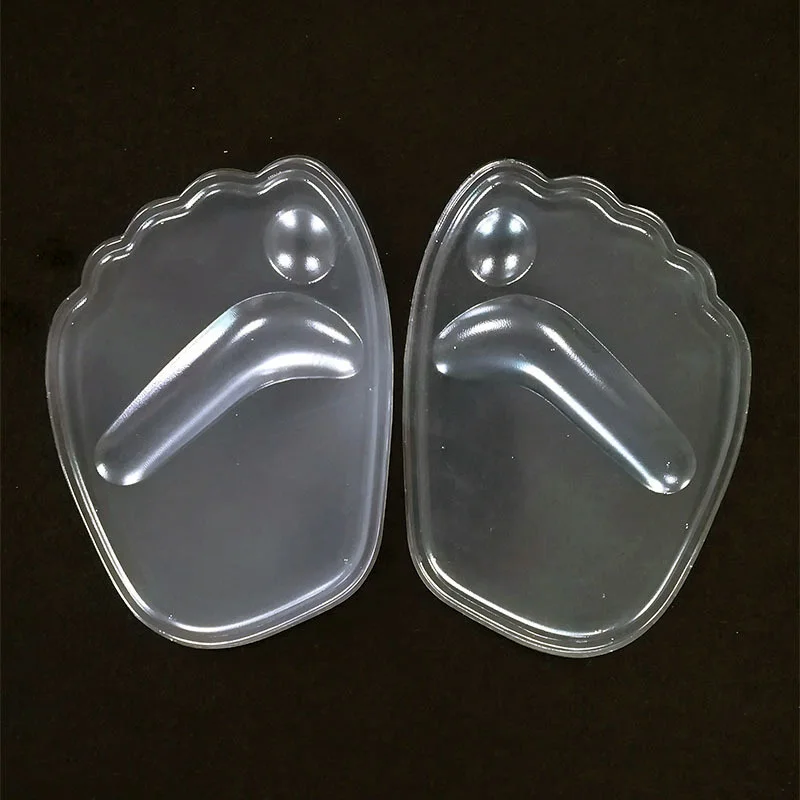 1 пара женские стельки на высоком каблуке противоскользящие мягкие силиконовые