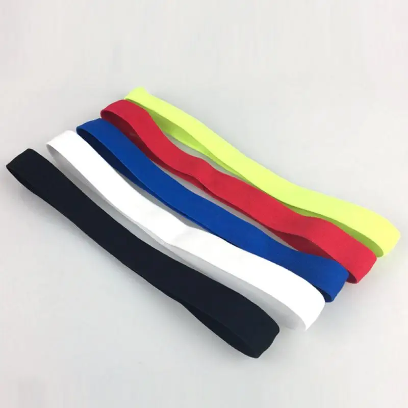 

Sweatband Sports Gym Headband Anti-Slip Women Men Breathable Basketball Fitness Yoga Volleyball Cycling Hair Band