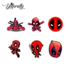 2021, Disney, Дэдпул, мультфильм, узор, Акриловые броши, эпоксидная смола, акриловый значок