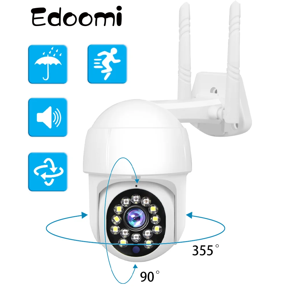 IP камера Yoosee, Wi Fi, 1080P, HD, 2 МП