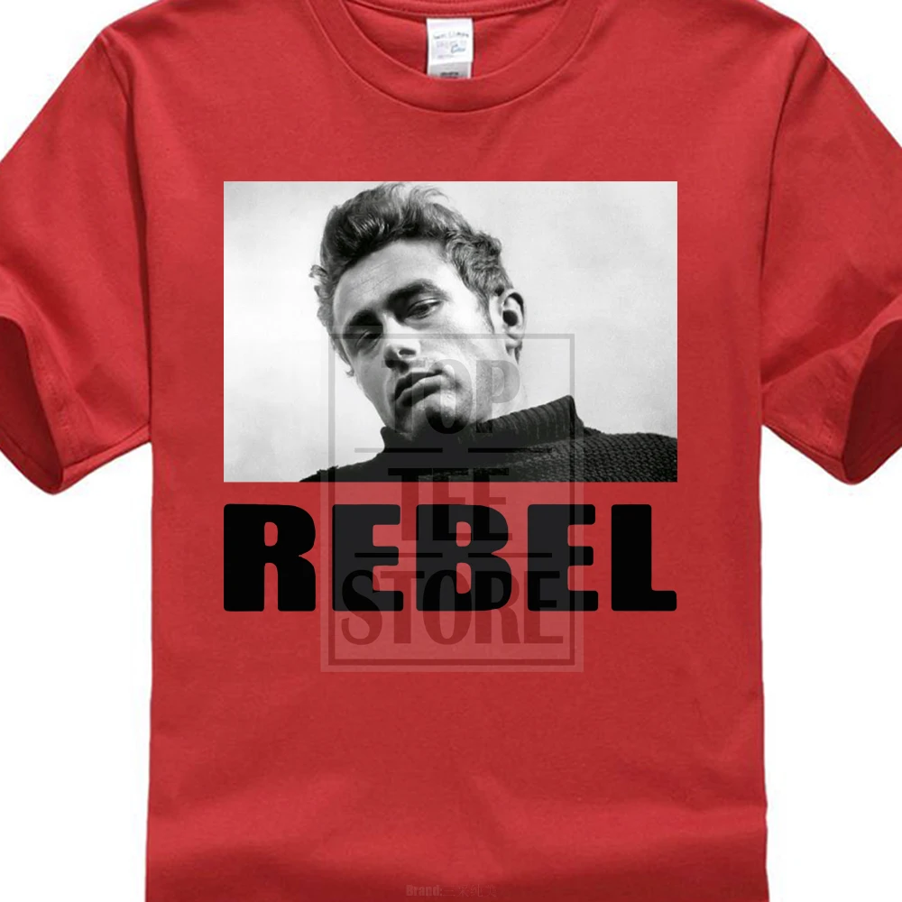 Футболка Fresh James Dean Rebel Фото футболка различных цветов и размеров 3D печать 100%