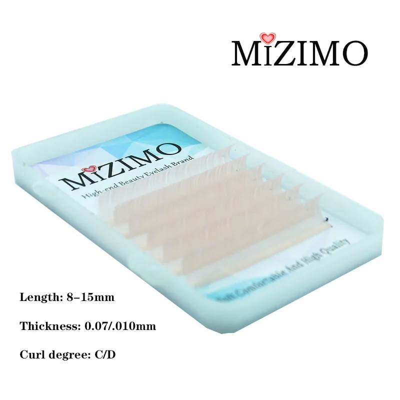 Накладные ресницы mimimo 0 07/0 1 мм C/D 8 15 светильник|Накладные ресницы| |