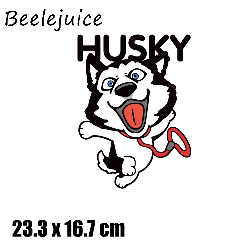 

24pcs Husky corgi Samoyed dog Cartoon patches for clothing DIY Grade-A Thermal transfer stickers decorate accessories
