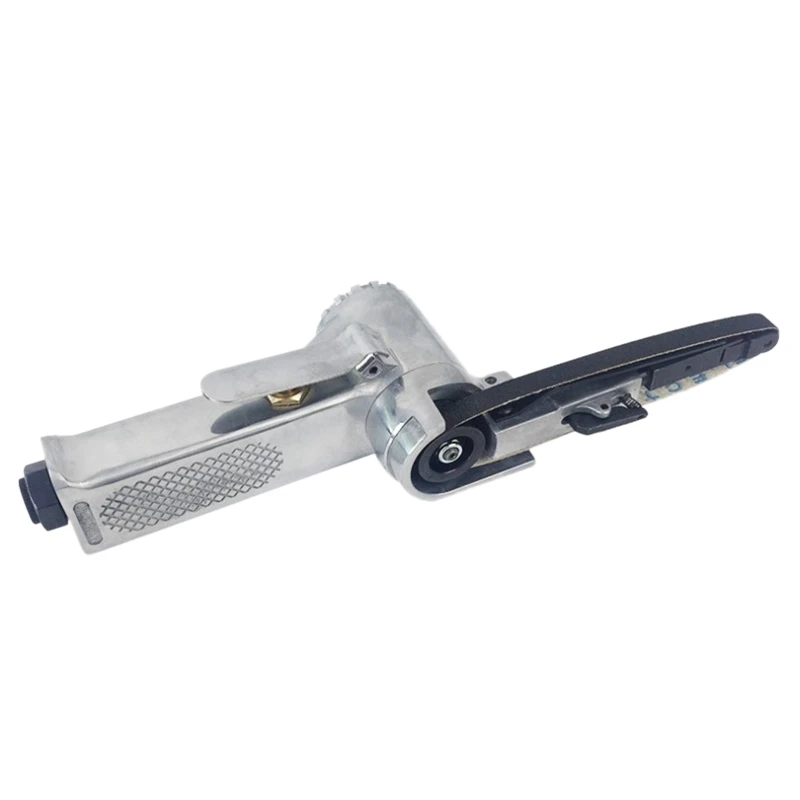 

Air Belt Sander Angle Grinder Air Angle Grinding Machine with Sanding Belts for Air Compressor Sanding Pneumatic Tool Set