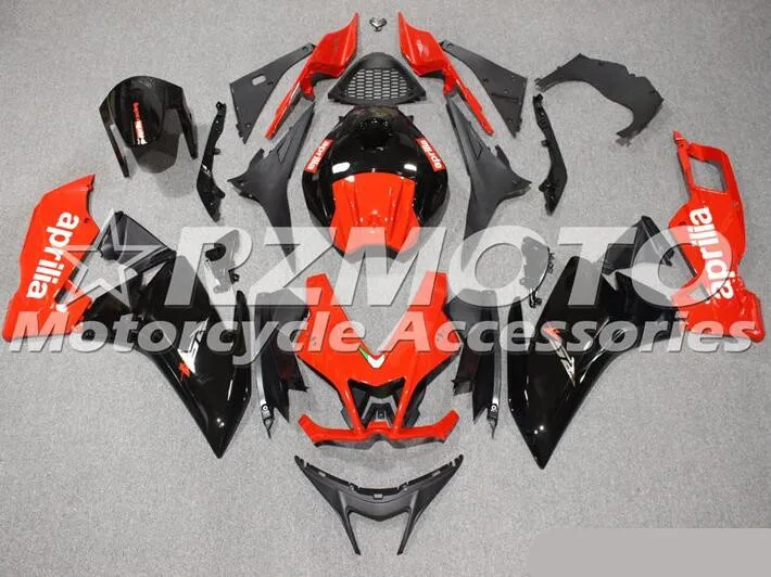 Полный набор обтекателей для Aprilia RS4 50 125 2012-2013- ABS пластик мотоцикл Обтекатели наборы красный черный