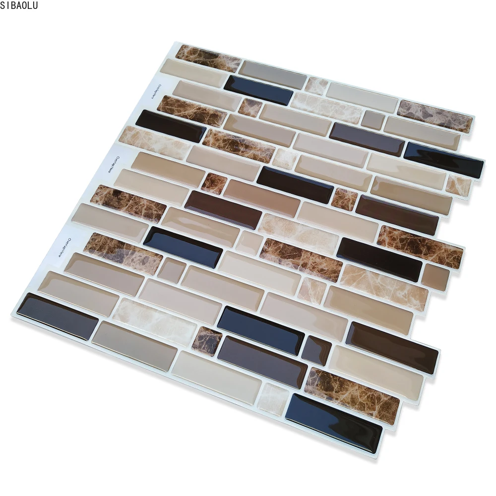 Домашний декор кожуру и водонепроницаемой кухни Мрамор виниловая самоклеящаяся