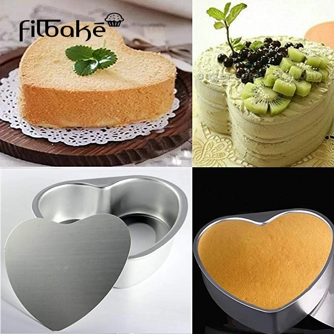 Filbake алюминия для мини кекса пирога Muffin противень выпечки печенья прессформы 4