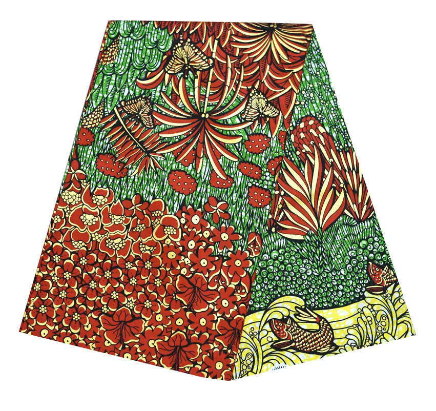 Золотистый Африканский воск новинка 2020 новейший стиль ткань Анкара принты 100%