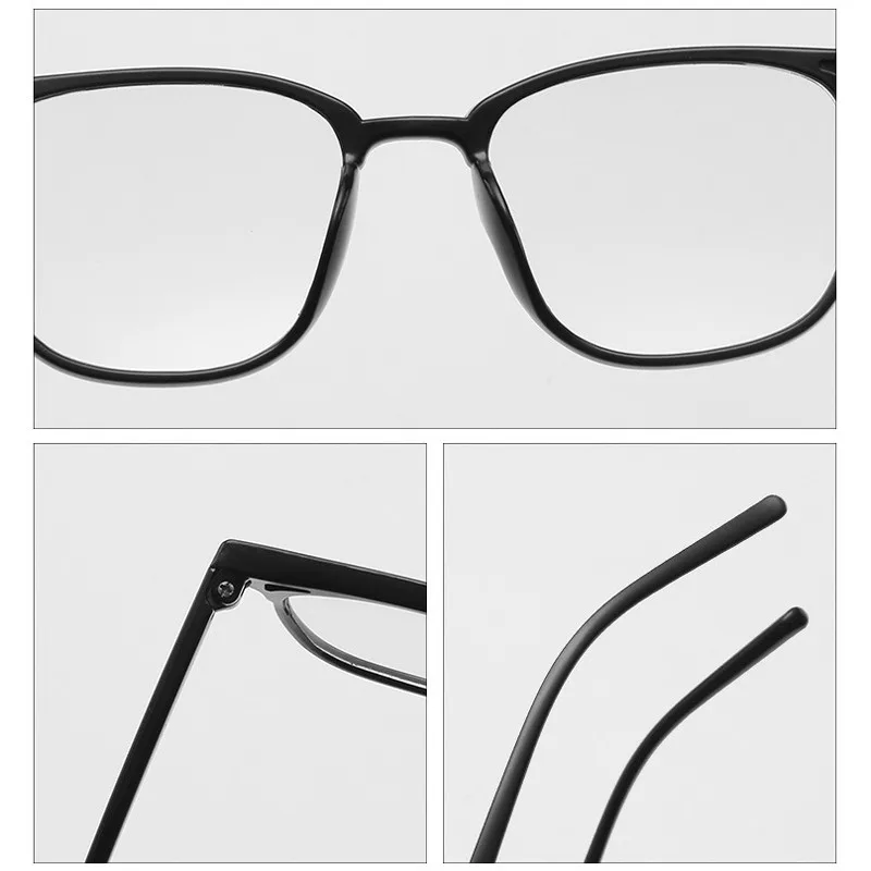 IBOODE 2019 Fashion Glasses frame computer glasses transparent eyeglasses versatile flat mirror Finished product |