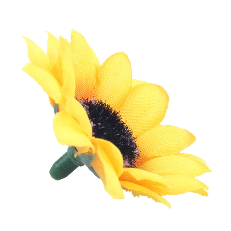 

Approx 100pcs Artificial Gerbera Daisy Flowers Heads for DIY Wedding Party