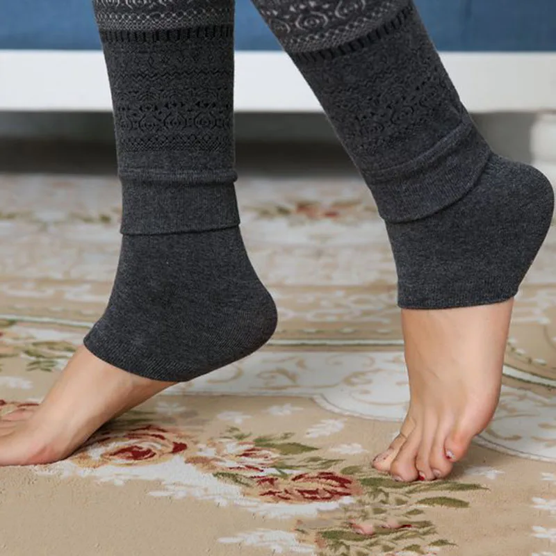 CHRLEISURE модные зимние теплые леггинсы женские с высокой талией облегающие