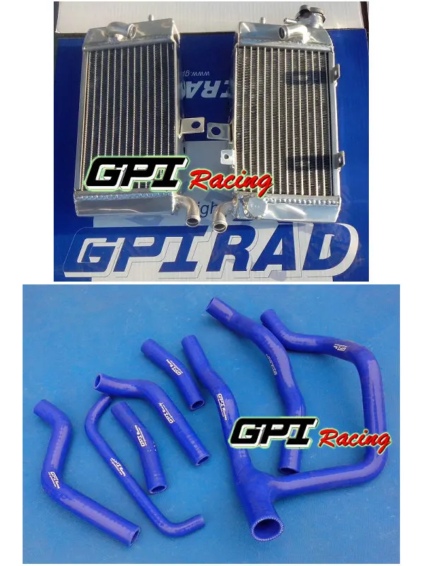 Левый и правый радиатор GPI & петель растяжимый шланг для Африка Twin 750 HONDA XRV750 XRV