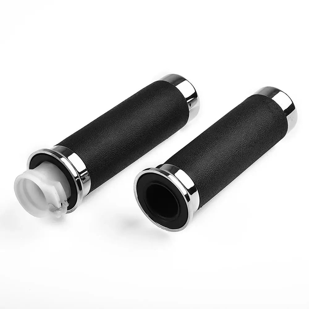 2 шт. пара Черная рукоятка для мотоцикла 25 мм Honda Shadow VT/NV/VRX/XVS 200/400/600/750/1100/1300 Magna |