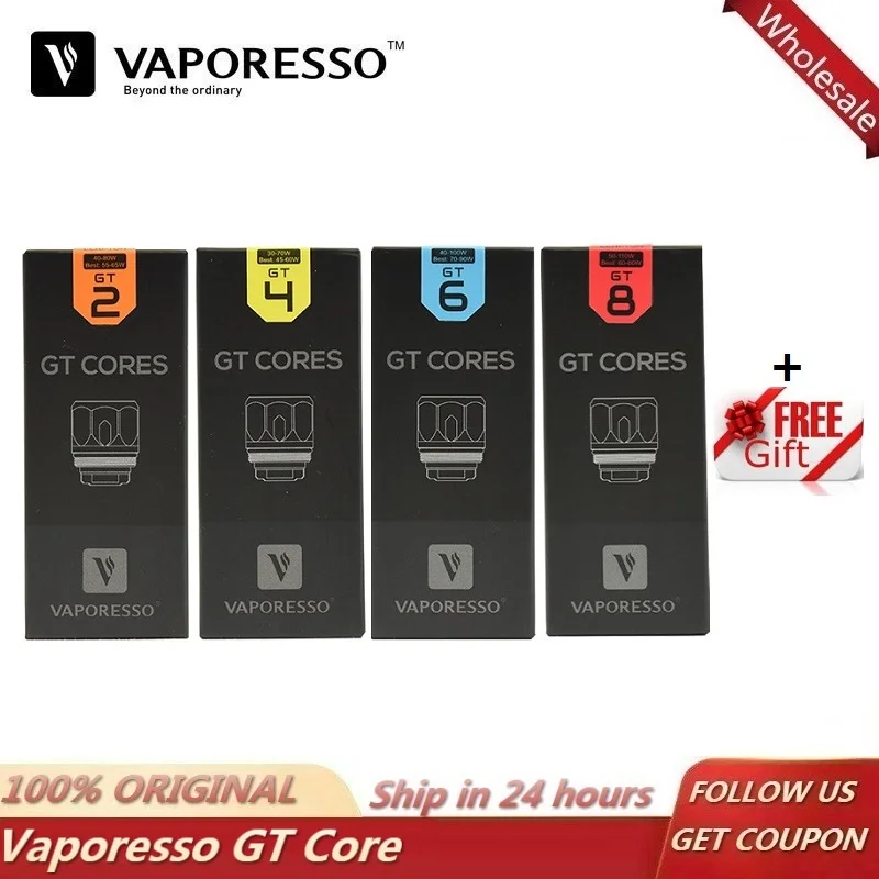 6 шт. Vaporesso GT катушка CCELL GT2 GT4 GT6 GT8 GT сетчатый распылитель основной головки для NRG Vape Танк Skrr Swag Revenger Люкс комплект