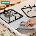 Защита окружающей среды, высокотемпературный огнестойкий и маслостойкий кухонный газовый коврик, кухонные аксессуары