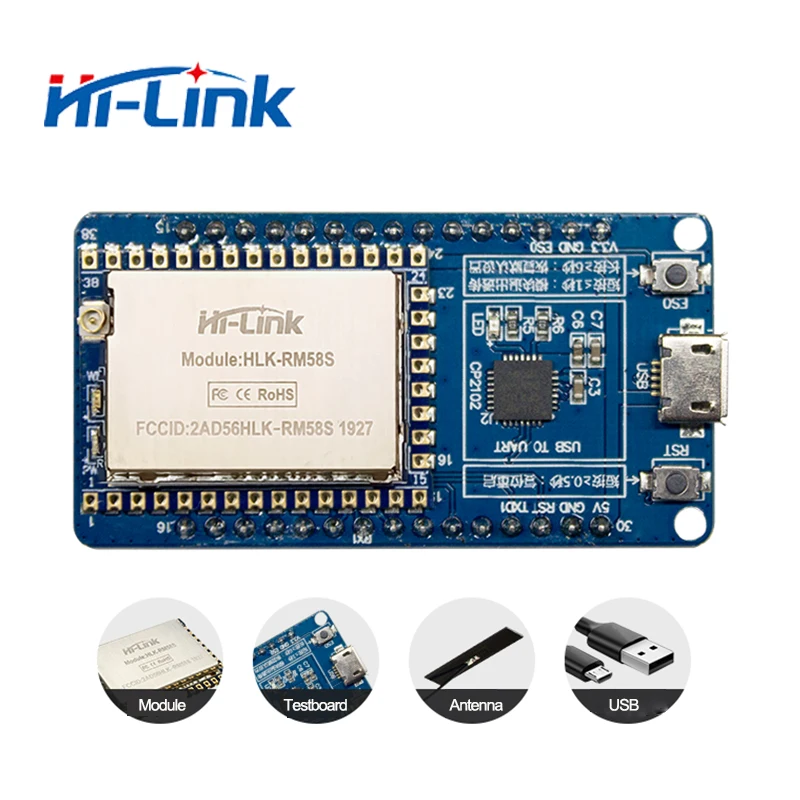 Бесплатная доставка беспроводной модуль Wi Fi + BLE 2 4G/5G серия uart комплект для