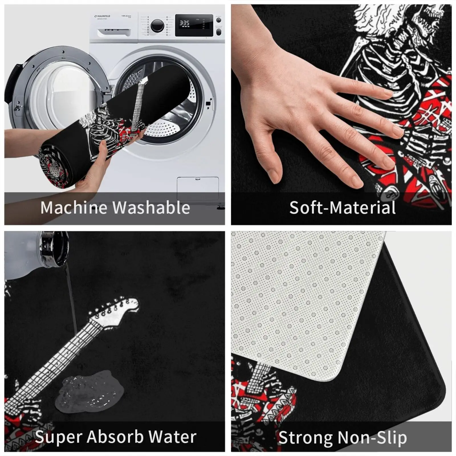 Коврик с надписью Take It Fastt коврик мягкая подушка Эдди Джетро Тул Джудас священник