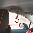 Круглое внутреннее кольцо для автомобиля, ручка для поезда, метро, автобуса, JDM кольцо, бампер, шарм, петля для дрифта, заднее предупреждение цурикава I8T5