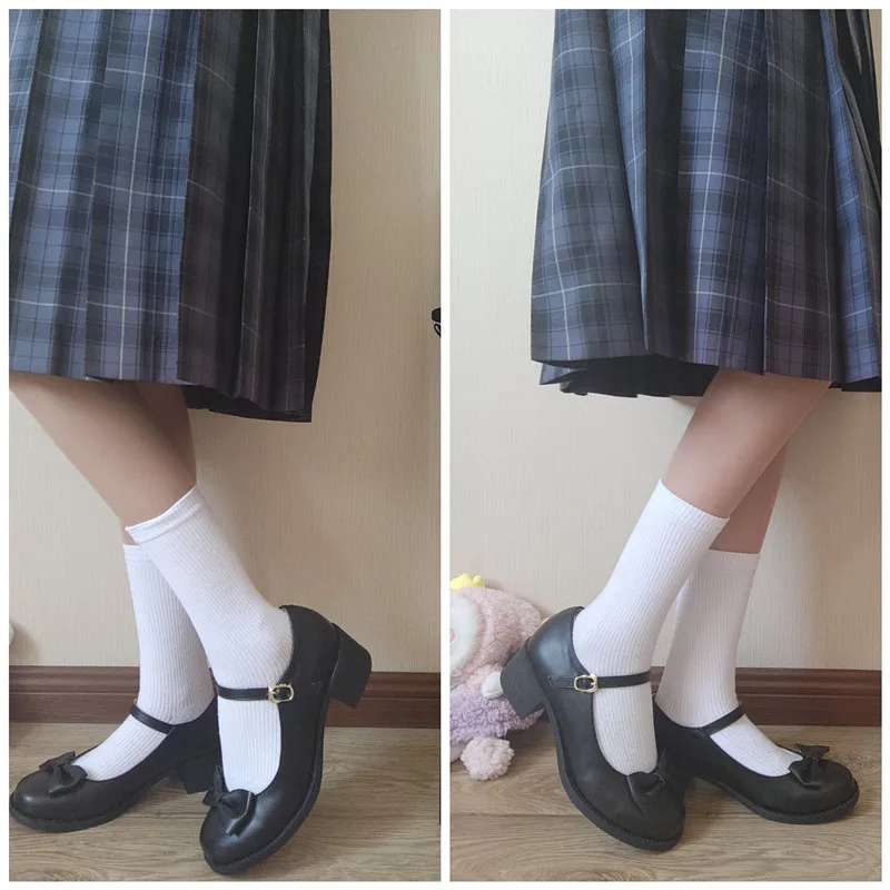 Women Shoes Japanese Style Lolita Shoes Cosplay Maid JK Shoes Vintage Soft Plus Size 41 Platform Shoes Student Mary Jane Shoes