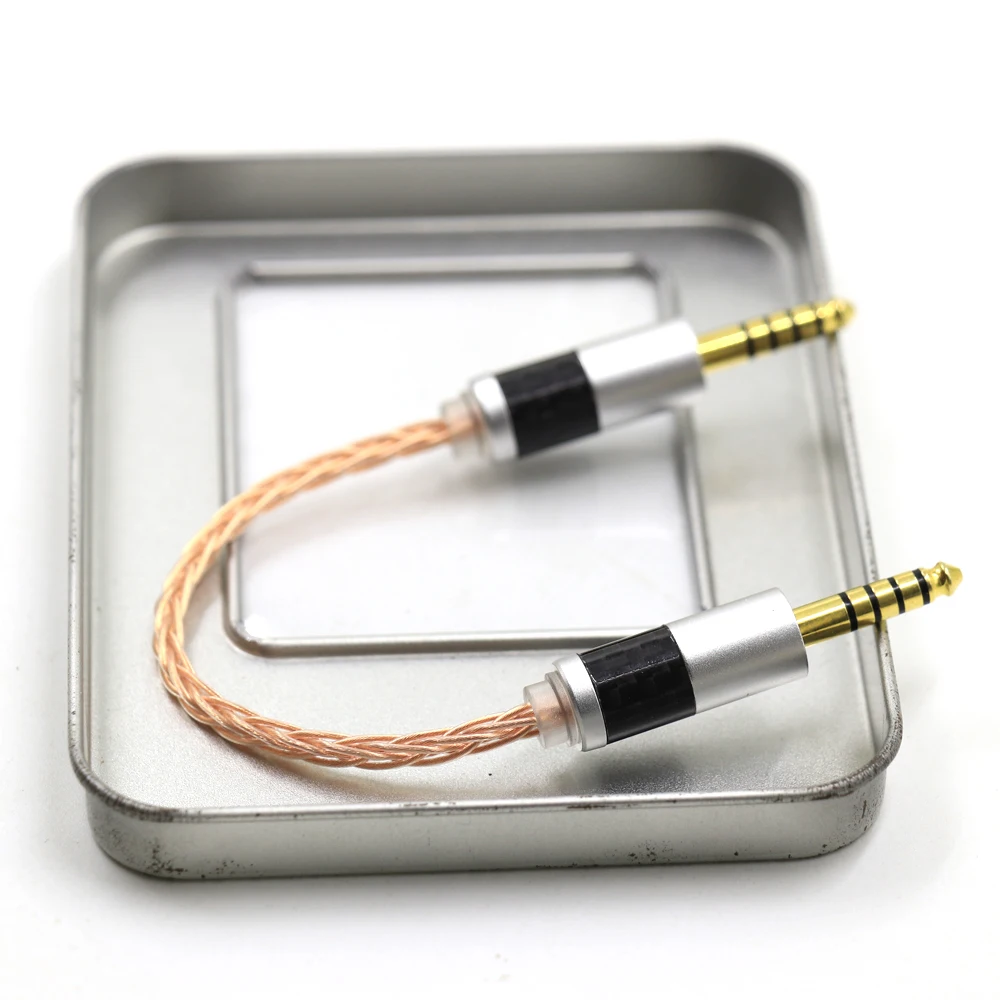 Монокристаллическая медь 4 мм сбалансированный штекер на