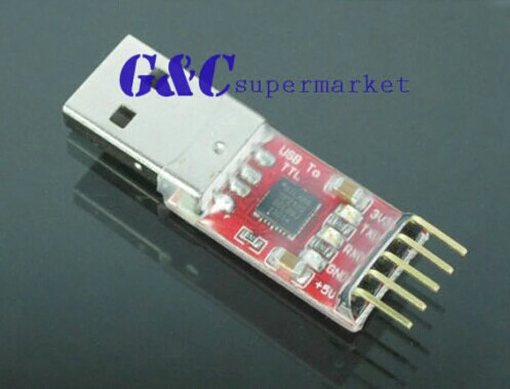 1 шт. Новый 5 контактный модуль CP2102 с USB 2 0 на UART TTL последовательный