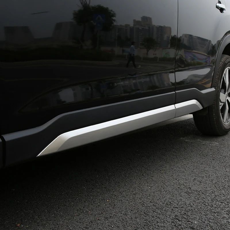 Защитная накладка для боковой двери нержавеющая сталь 4 шт./компл. Subaru Forester SK 2018 2019