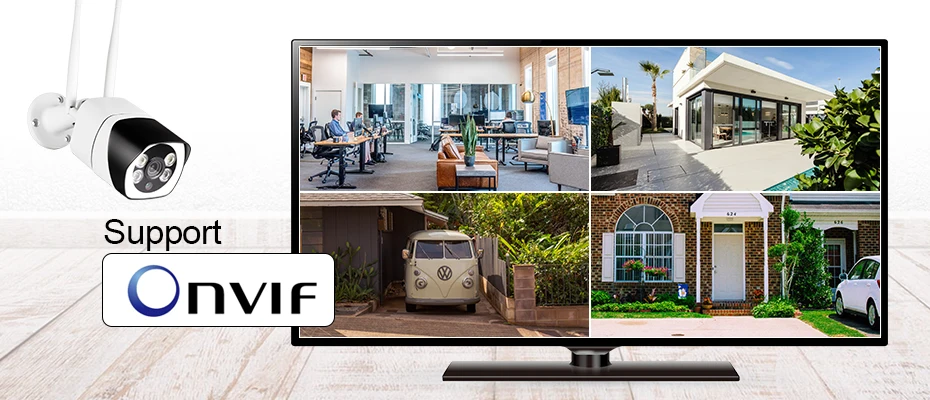 FUERS, 1080 P, wifi, IP камера, уличная, IP66, водонепроницаемая, полноцветная, ИК, ночное видение, ONVIF, приложение, видеонаблюдение, пуля, CCTV камера