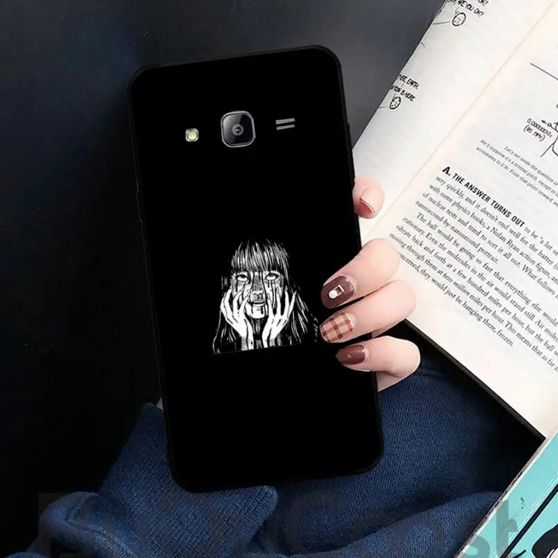 

horror comic Tomie Junji Itou Phone Case For Samsung galaxy S 7 8 9 10 20 edge A 6 10 20 30 50 51 52 70 note plus mobile bags