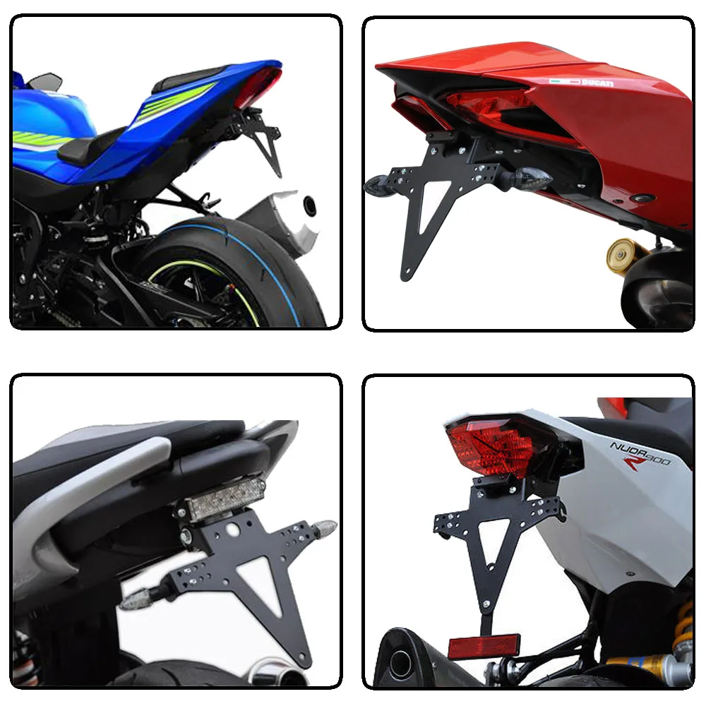 Хвост мотоцикла Tidy Fender Eliminator номерной знак держатель светодиодный свет для YAMAHA XJ6