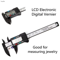 lcd electronic caliper vernier digital gauge measure jewelry measuring tools for stone beads gem jade micrometer 0 100 mm