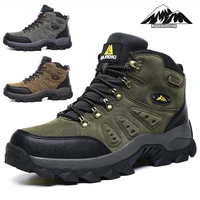 new outdoor waterproof hiking boots brand men and women trekking mountain sports shoes winter hunting boots classic desert shoes