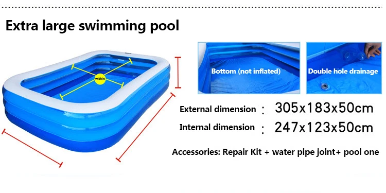 Baby swimming pool insulation inflatable infant child baby swimming pool paddling pool
