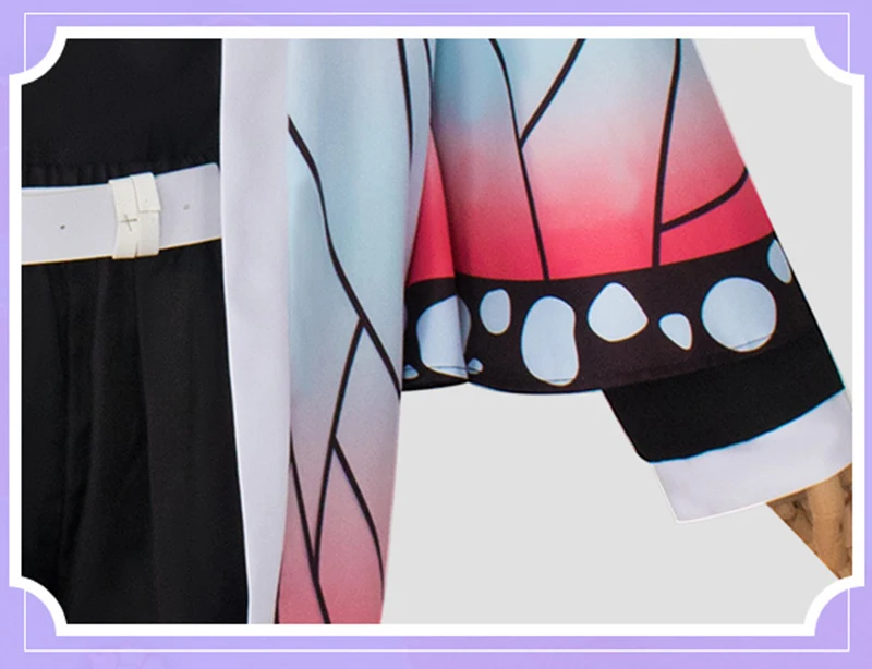 Костюм для косплея из аниме рассекающий демонов кимоно ткани клинок демона