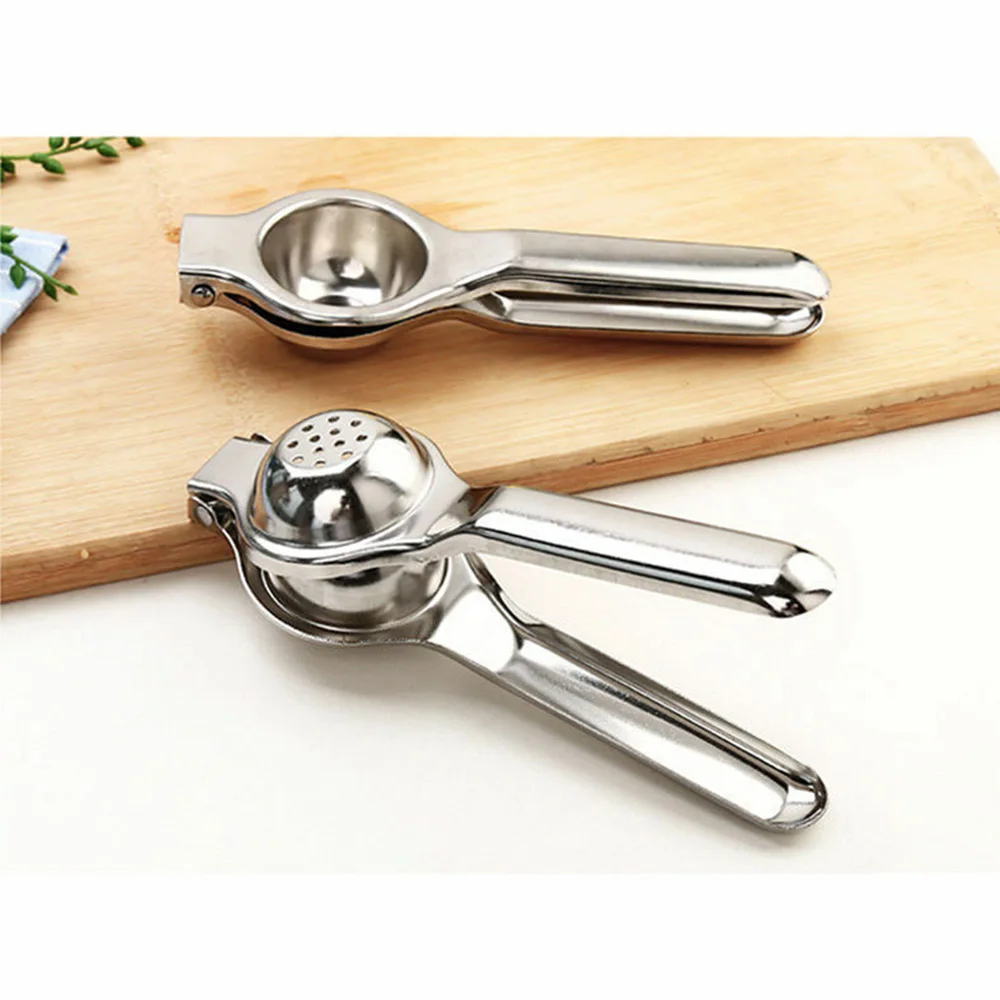 

Lime Manual Juicer Squeezer Stainless Steel Home Kitchen Hand Press Tool