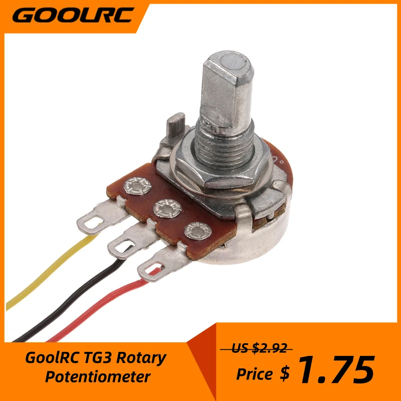 GoolRC поворотный потенциометр RC часть для TG3 2 4 GHz 3CH цифровой радиопередатчик