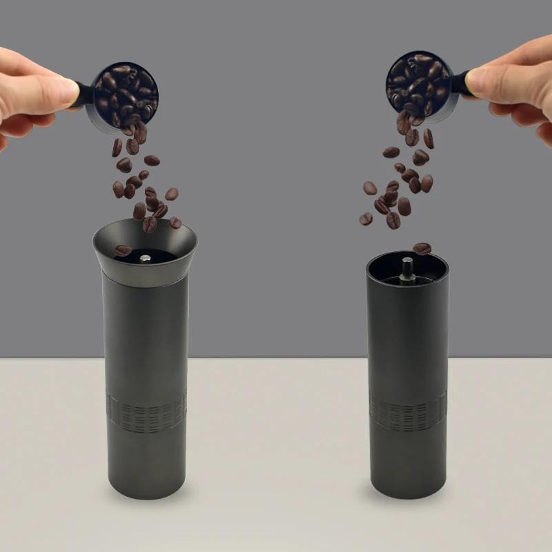 

Portable Manual Coffee Grinder Espresso Coffee Bean Grinder Stainless Steel Burr Grinders Handmade Coffee Tools Best Gift