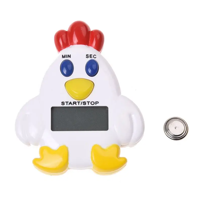 

Kitchen LCD Digital 99 Minute 59 SEC Countdown Clip Hen Alarm Timer Tool