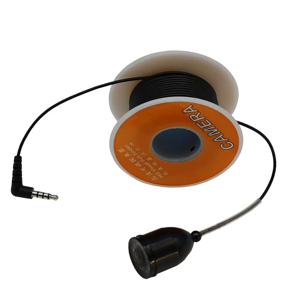 

Single Fishing Camera for Fish Finder 8 pcs IR Infrared Lamp underwater camera with DC 9V 15m/20m Cable