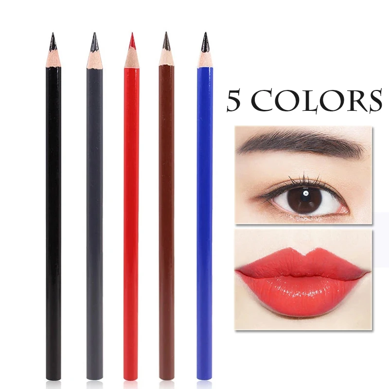 

Карандаш для бровей, Перманентный макияж, вышивка, татуировка, для формирования позиционирования линий бровей, водостойкая Косметическая р...