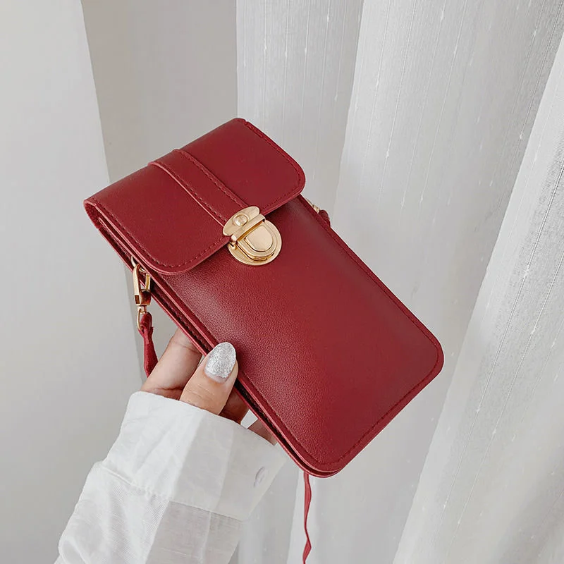 

Женская сумка-почтальонка из ПУ кожи, в стиле ретро