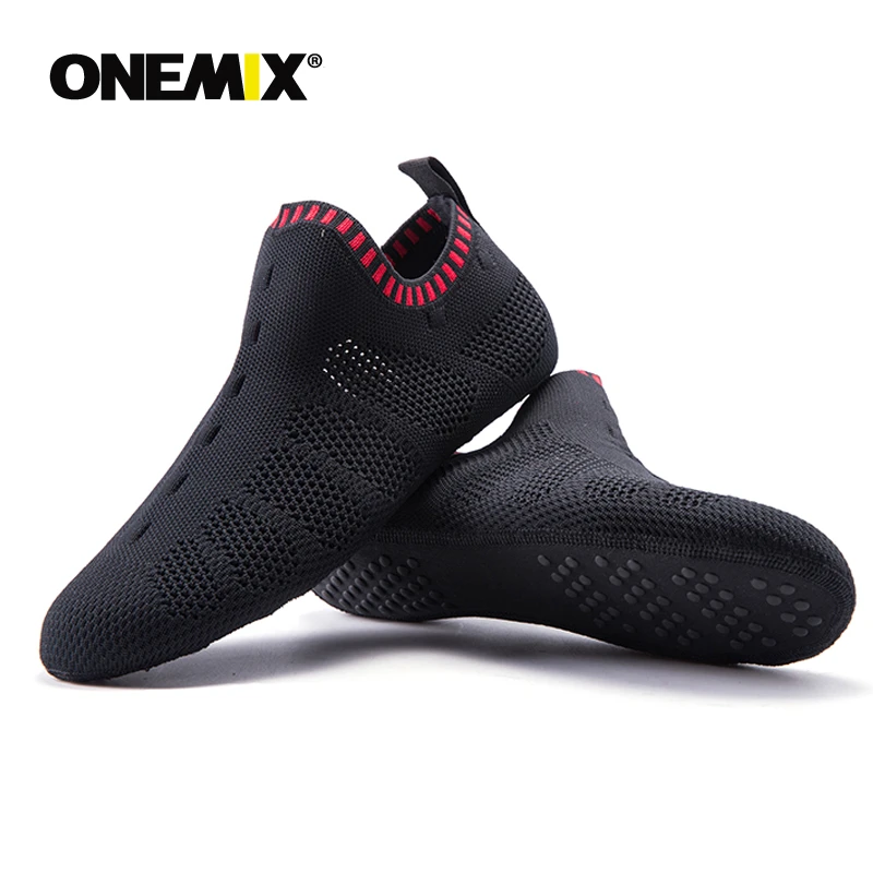 ONEMIX нескользящие носки для йоги взрослых пляжная обувь Прогулочные кроссовки