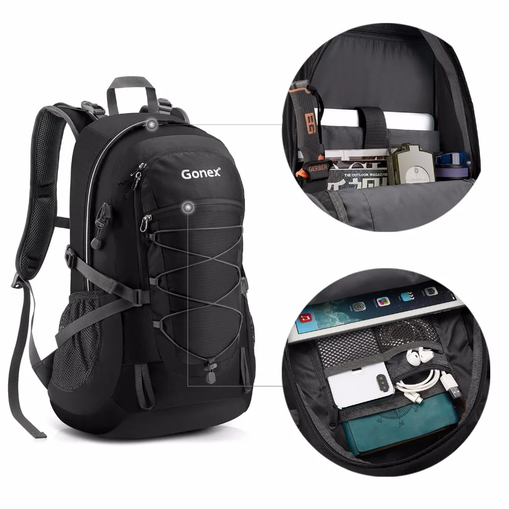 Gonex 35L походный рюкзак для активного отдыха водонепроницаемый нейлоновый чехол