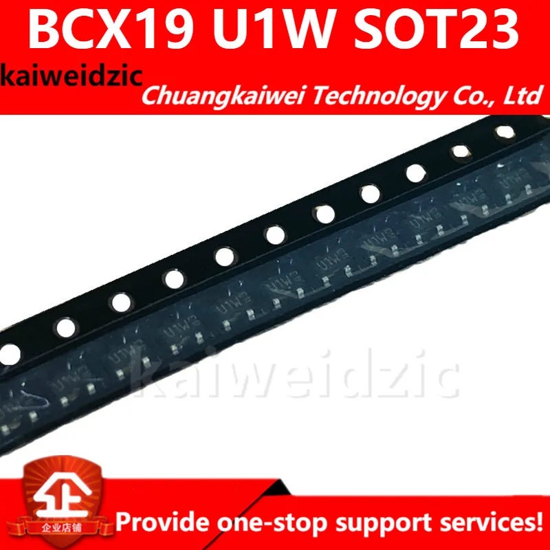 BCX19 шелкотрафаретная печать U1W U1T SOT23 45V NPN транзисторная микросхема | Обустройство