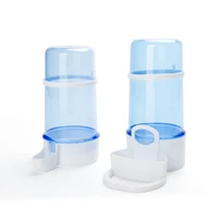 1pc new 2021 bird water drinker feeder waterer with clip feeder dispenser bottle drinking cup bowls for pet parrot cage