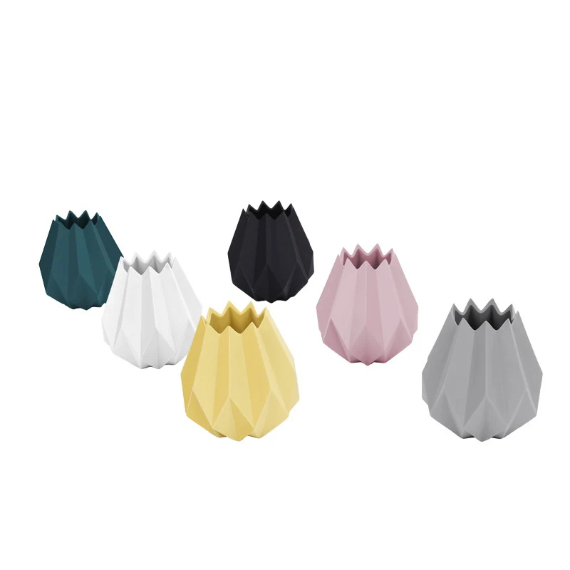 Скандинавский стиль керамическая ваза для украшения интерьера аксессуары