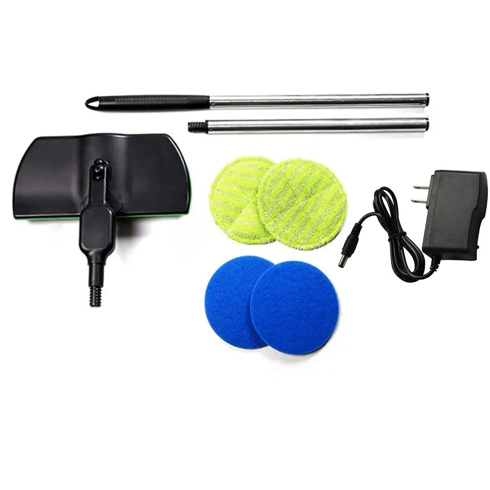 Перезаряжаемый 360 градусов вращающийся беспроводной очиститель пола скруббер