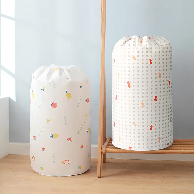

Waterproof Fabric Extra Large Size Quilt Storage Bag Eco Friendly Reusable Closet Organizer Bathroom Organizer Space Saver