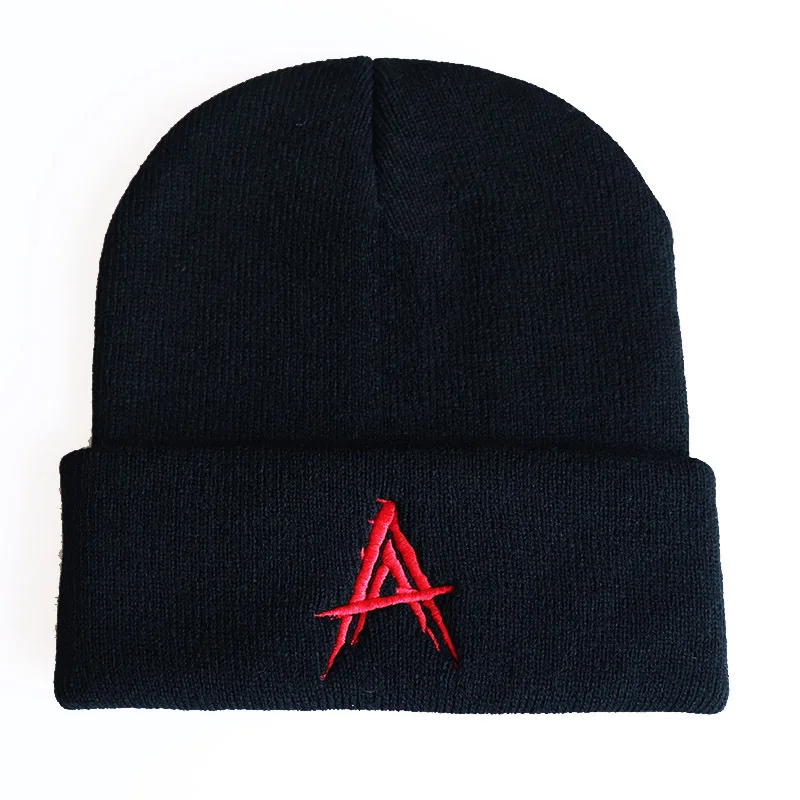08 Anuel AA Beanies шапка для мужчин и женщин Real Hasta La Muerte вязанная шапка с вышивкой хип хоп шапка - Цвет: 08