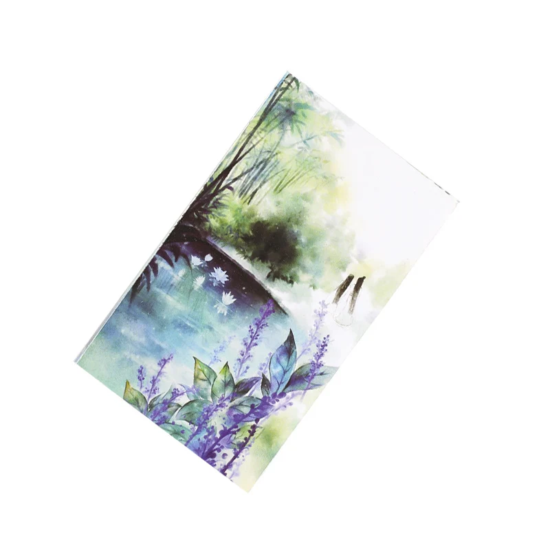 1 шт. портативный блокнот в китайском стиле с красивыми цветами|Записные книжки| |