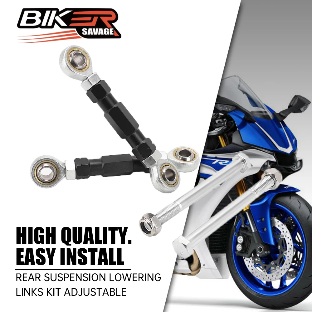 

Rear Suspension Lowering Links Kit Adjustable For YAMAHA YZF-R1 S M 2015-2021 Cushion Drop Connecting Lever Accessories